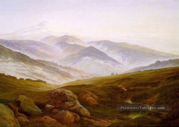 Riesengebirge romantique Caspar David Friedrich Peinture à l'huile